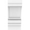 Ekena Millwork Standard Diane Architectural Grade PVC Corbel, 5"W x 6"D x 12"H CORP05X06X12DIA - alternate 3